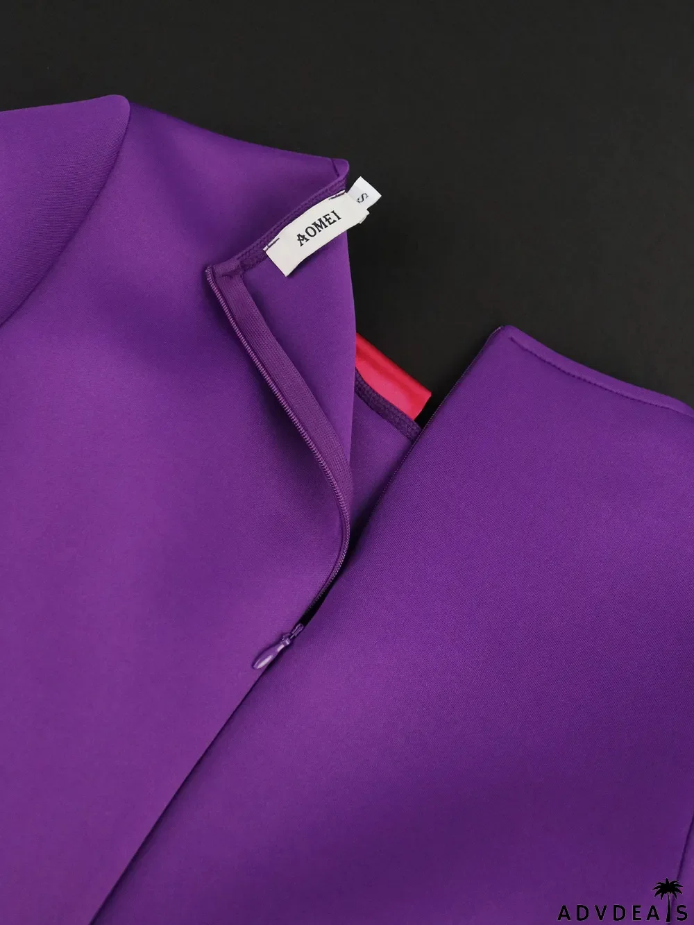 spring color contrast Bodycon Career wind big bow decoration dress Bow Dress