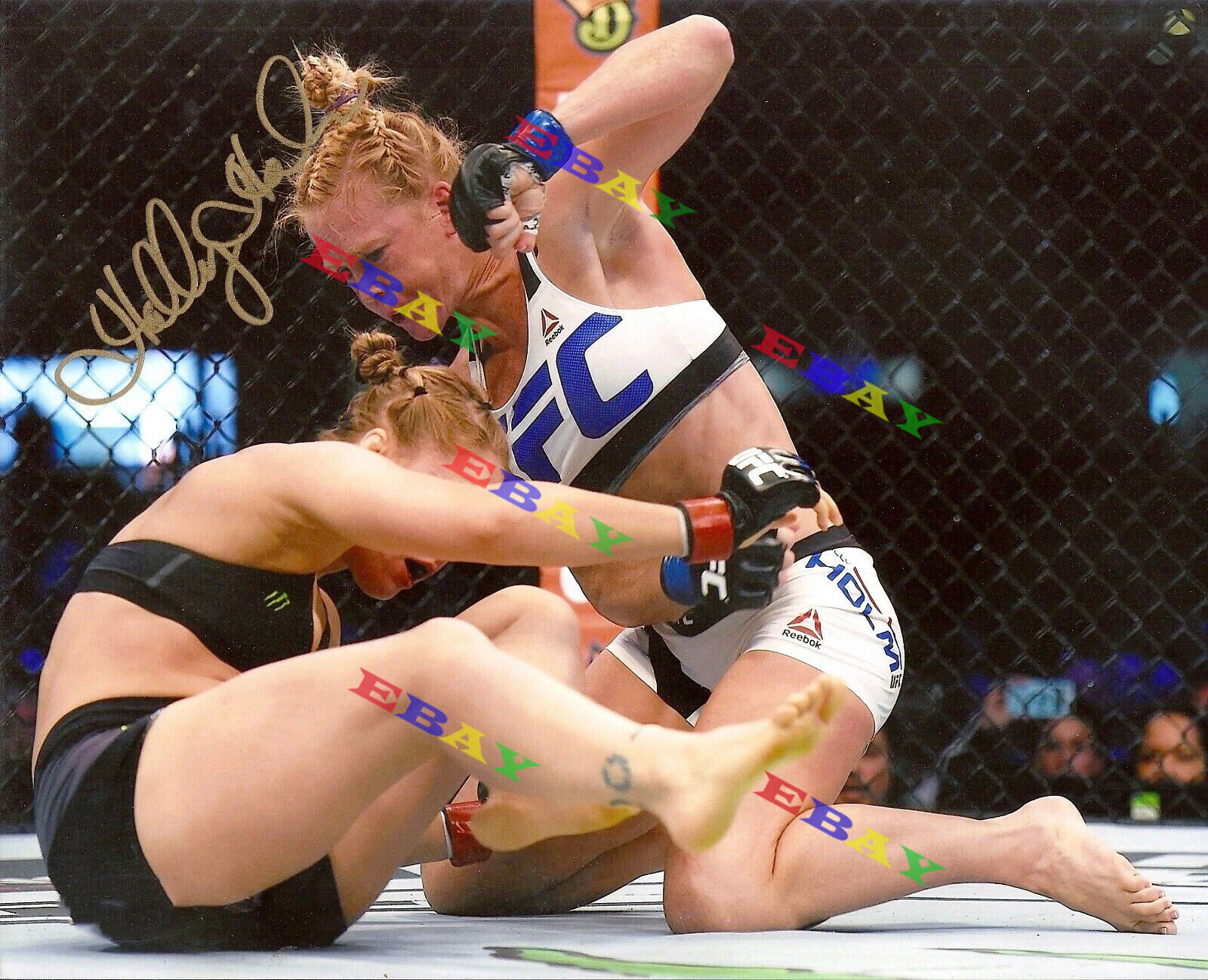 UFC HOLLY HOLM Signed Autographed 8x10 Photo Poster painting Reprint