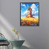 Diamond Painting -DIY Round Drill Mountain Windmill(40x50cm)