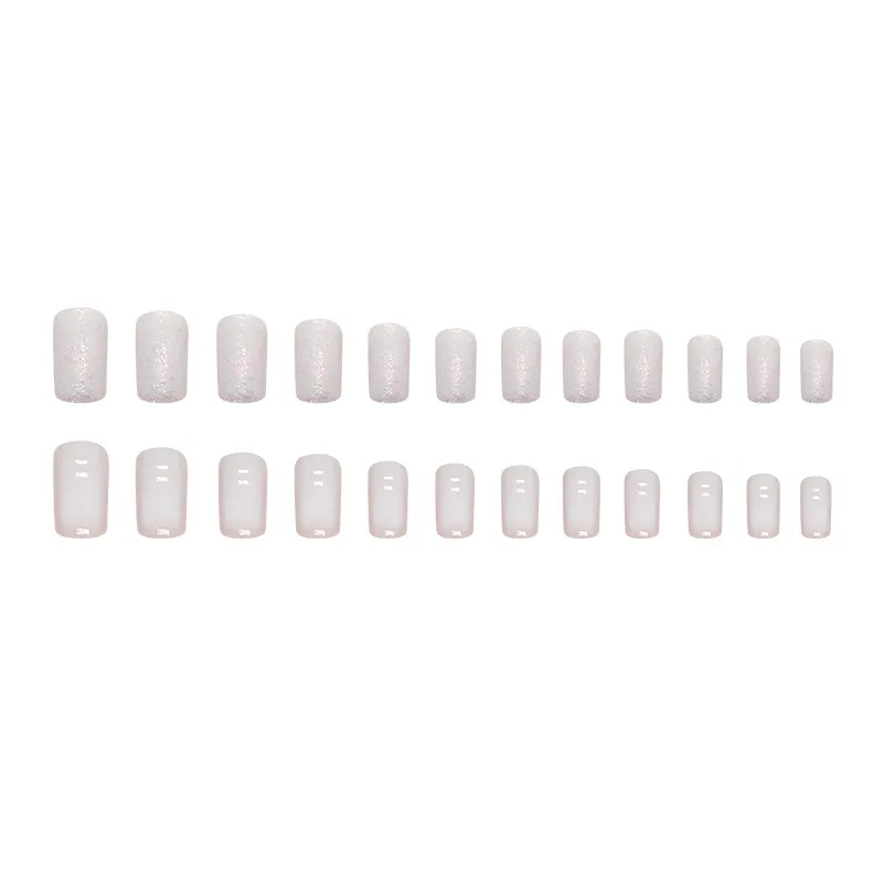 Churchf Churchf Flash Powder In The Long European Square Pure Desire Gradually Double Spell Nail Fashion Ins Wind Wear Armor