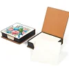 Bird Leather Diamond Art Note Box with 160 Sheets of Paper for Beginners