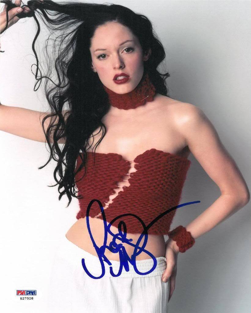 Rose McGowan Signed Authentic Autographed 8x10 Photo Poster painting (PSA/DNA) #H27528