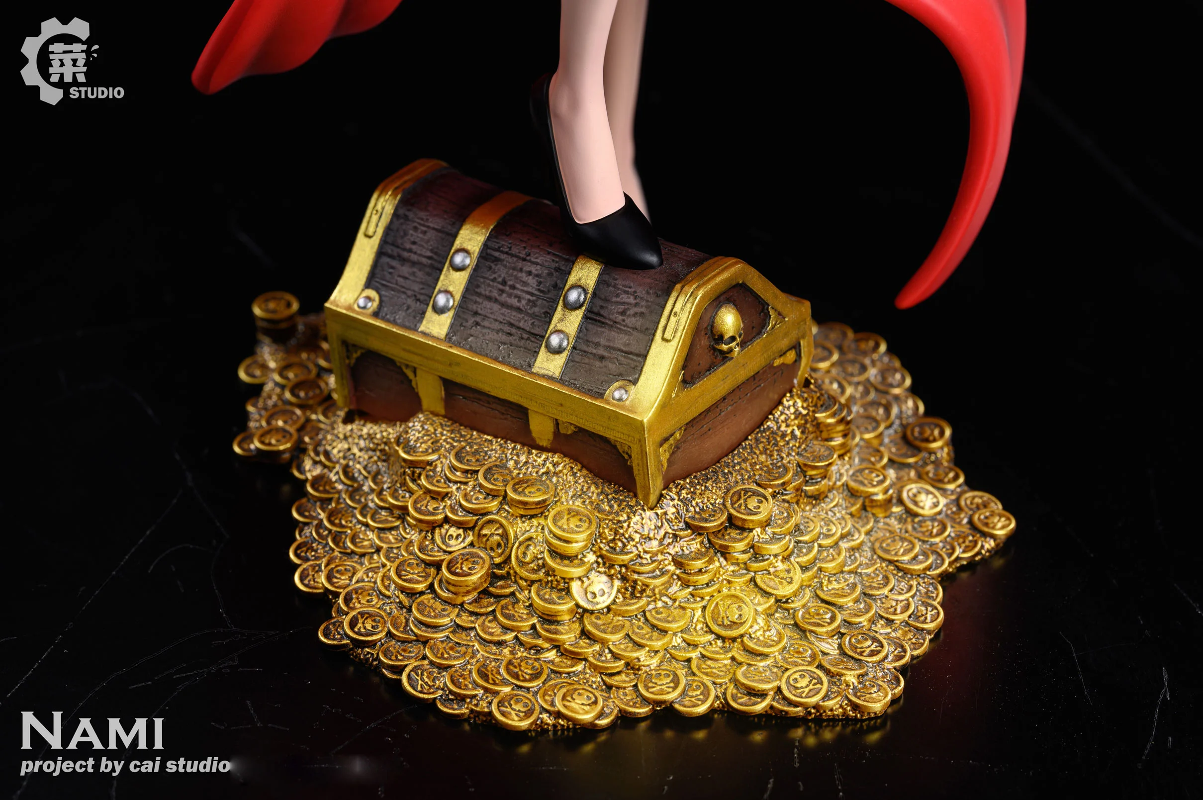 カクTCT-Studio ナミ POP Scale Three Sword Style Nami - ONE PIECE Resin Statue