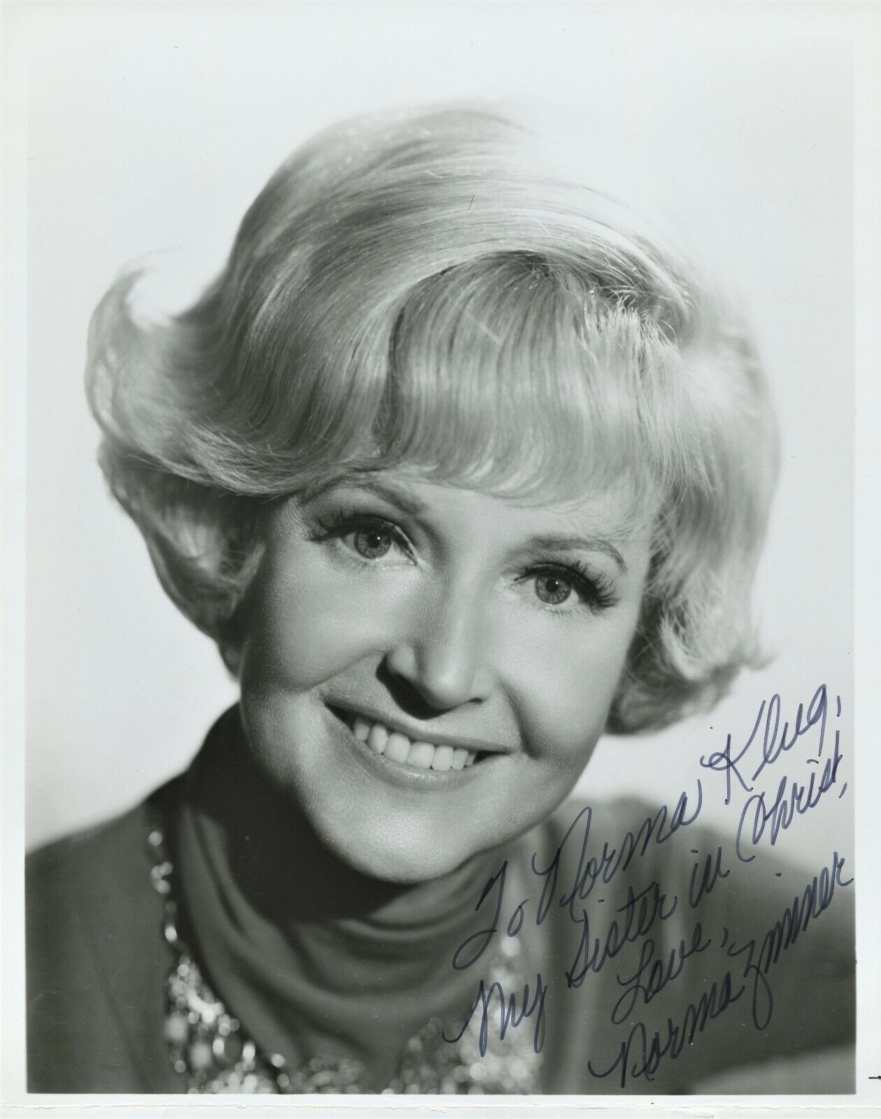 NORMA ZIMMER Signed Photo Poster painting - The Lawrence Welk Show