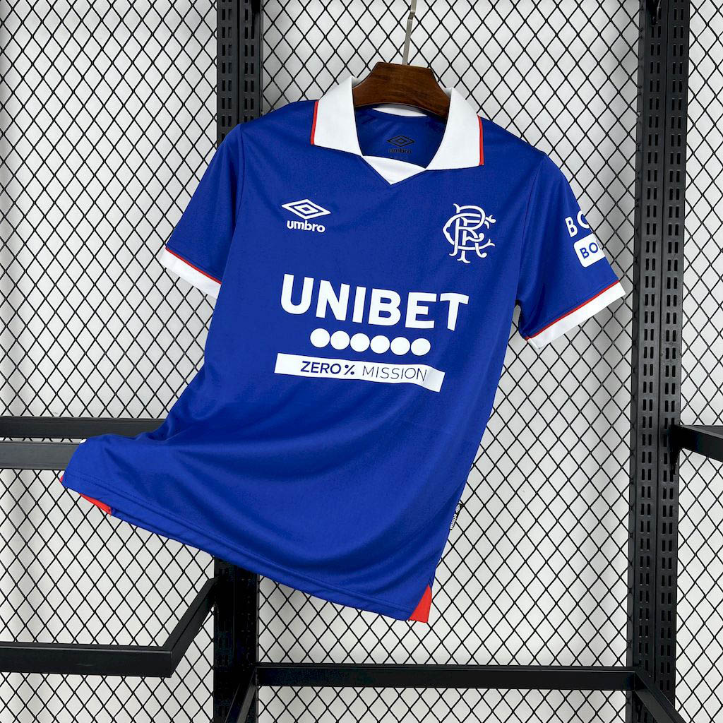2025-2026 Rangers Home Football Shirt 1:1 Thai Quality- Maxi Kits