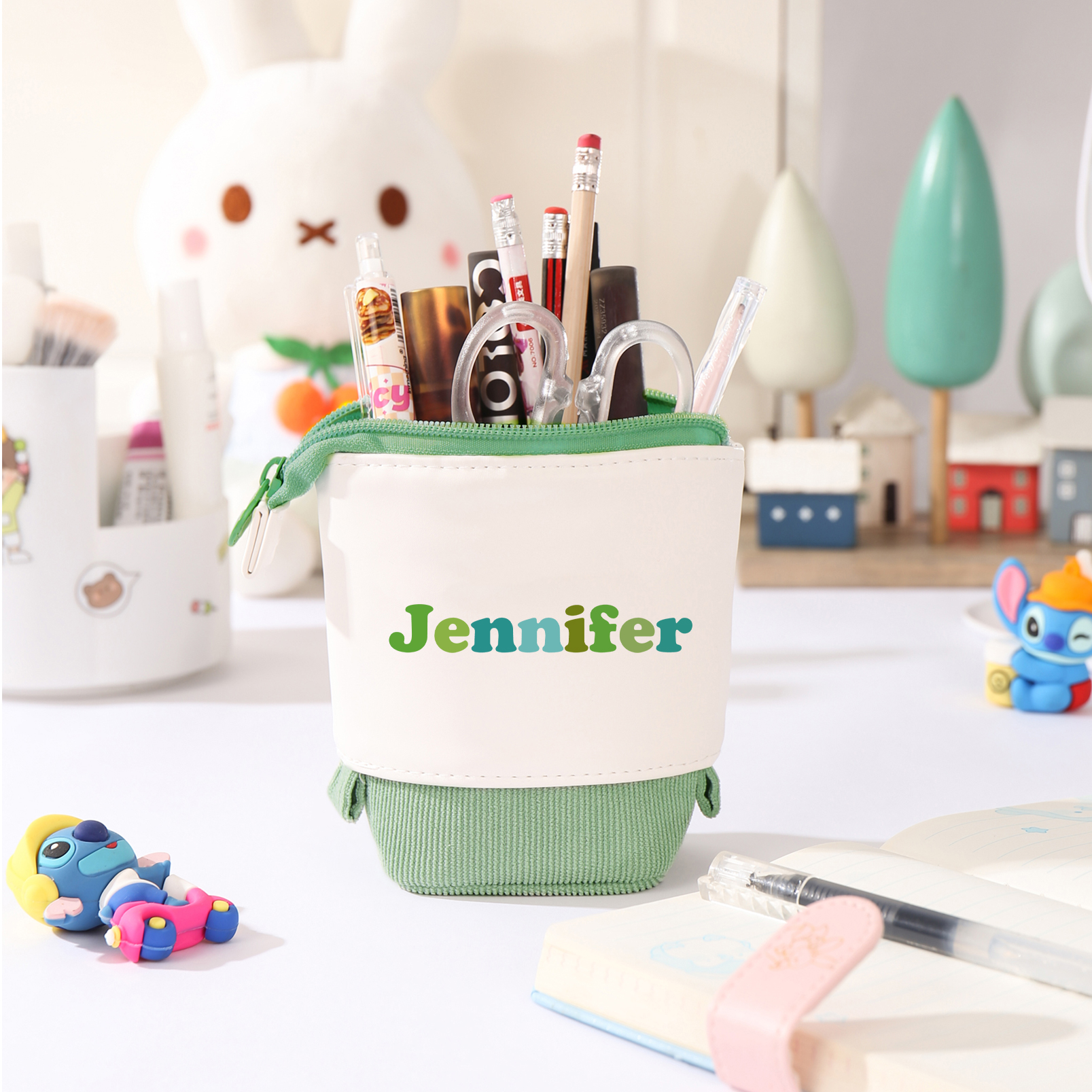Personalised Pencil Case Custom Name Pen Pouch Back To School Gift for Kids-Jessemade AU