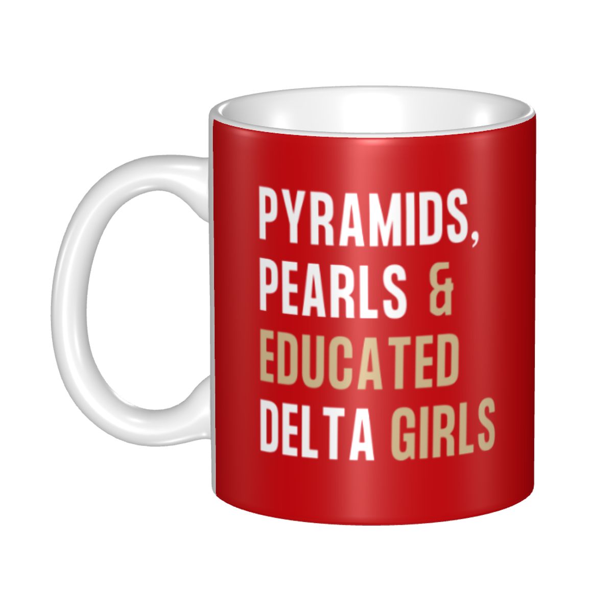 Environmentally friendly ceramic coffee cup