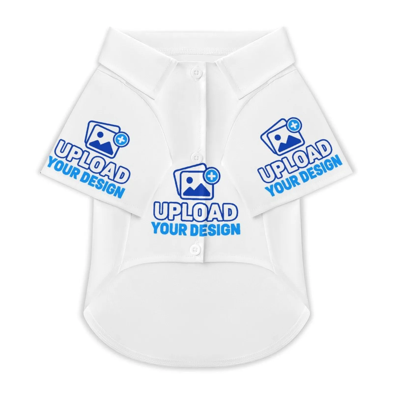 custom pet shirt full print, additional detail view