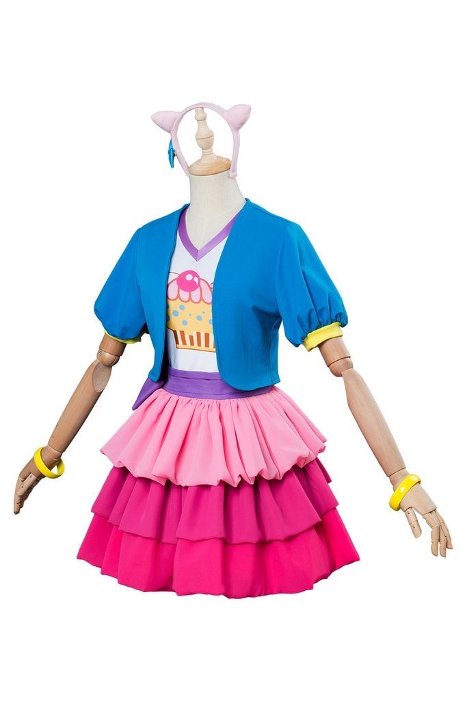 My Little Pony Pinkie Pie Human Cosplay Costume