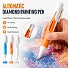 Automatic Diamond Painting Pen Bead Dispenser, No Wax Needed Art Pen| for 2.8mm Round Drills, DIY Crafts, for Adults, No Wax Required, Accessories Kit