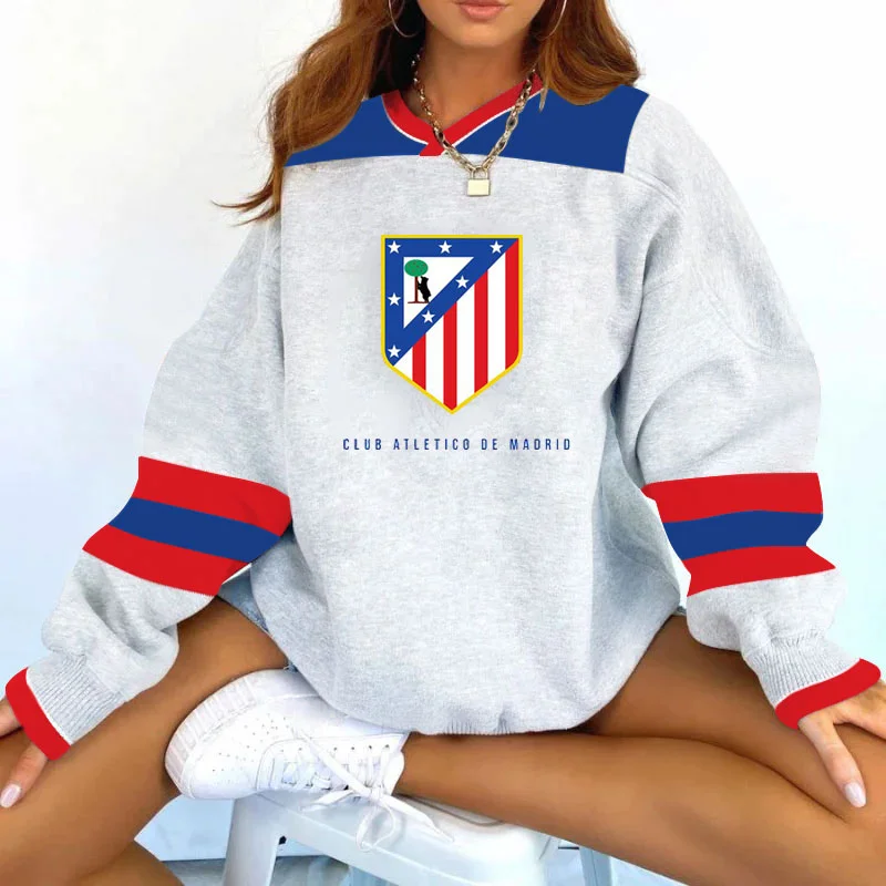 Women's Support ADM Football Team Print Sweatshirt