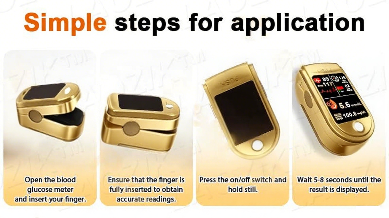 Alisanda™ 3-in-1 Health Monitor Painless Testing - Extremely Fast Readings