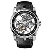 Excalibur Rddbex0393 SS Skeleton Dial on Black Leather Strap Tourbillon 42mm Super Clone