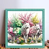 >SALE<Full Embroidery Eco-Cotton Thread 11CT Print Wolves Cross Stitch Kit 50x50cm
