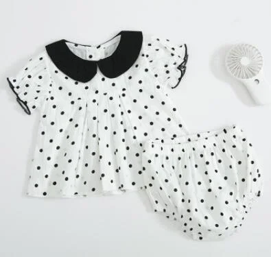 Baby Girls Clothes Set 2021 New Flower T-shirt+PP Shorts Summer Newborn Baby Girls Clothes Infant Baby Girls Clothing Suit