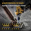 DEWALT 18V bateria de l&iacute;tio sem fio chave de impacto sem escova conjunto de caixa de ferramentas de alto torque DCF892