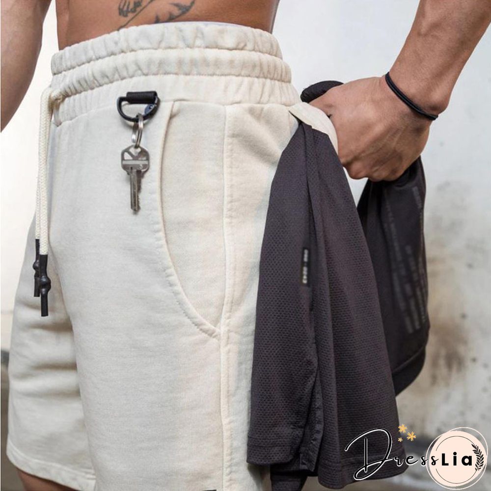 Men's Five-Point Pants Casual Fitness Short Span