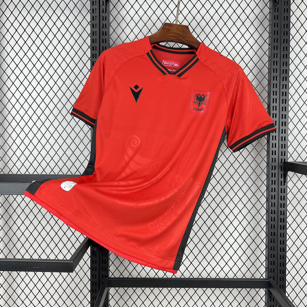 2025-2026 Albania Home Football Shirt 1:1 Thai Quality Maxi Kit