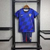 2024 KIDS Croatia Away Football Jersey 1:1 Quality Thai Quality