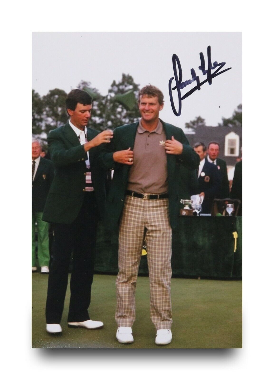 Sandy Lyle Signed 6x4 Photo Poster painting Golf Champion Ryder Cup Autograph Memorabilia + COA