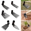 Small Hoe for Digging Soil Forging Weeding Hoe Household Outdoor Farming Tool