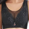 Reggiseno anti-arricciamento senza cuciture del ricamo