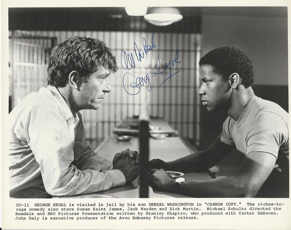 George Segal - Carbon Copy signed Photo Poster painting