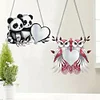 2Pcs Panda Eule - 5d DIY Bastelspiegel