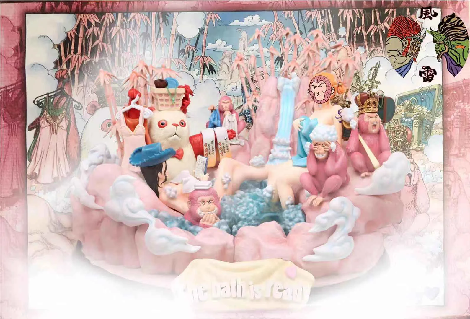 The Bath is Ready Series 001 Nico·Robin - ONE PIECE Resin Statue