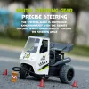 1:16 RC Tricycle 2.4Ghz Remote Control Spray Drift Three-Wheel Motorcycle Simulation RC Car