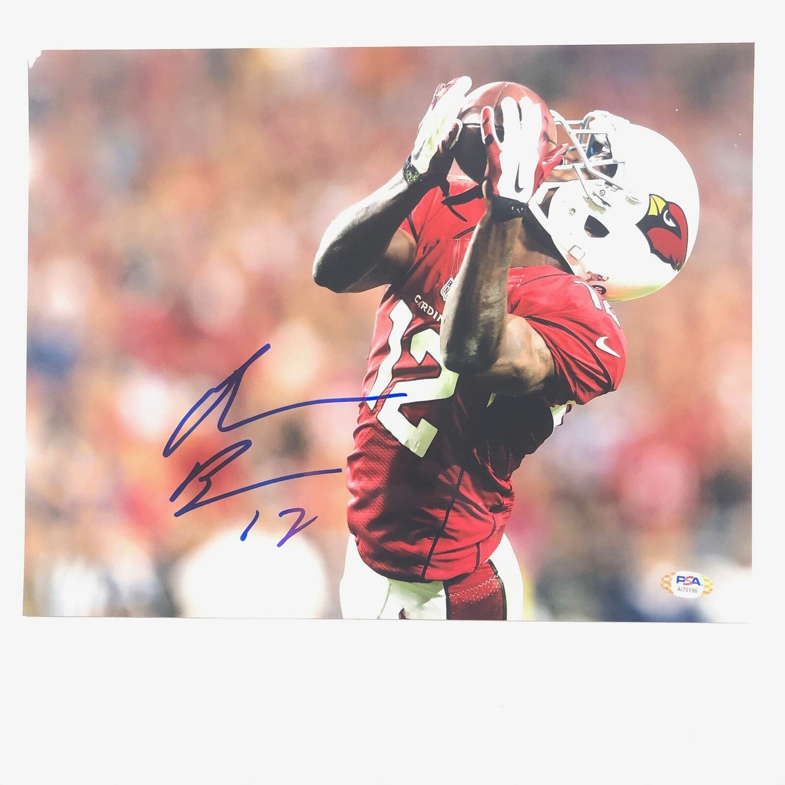 John Brown signed 11x14 Photo Poster painting PSA/DNA Arizona Cardinals Autographed