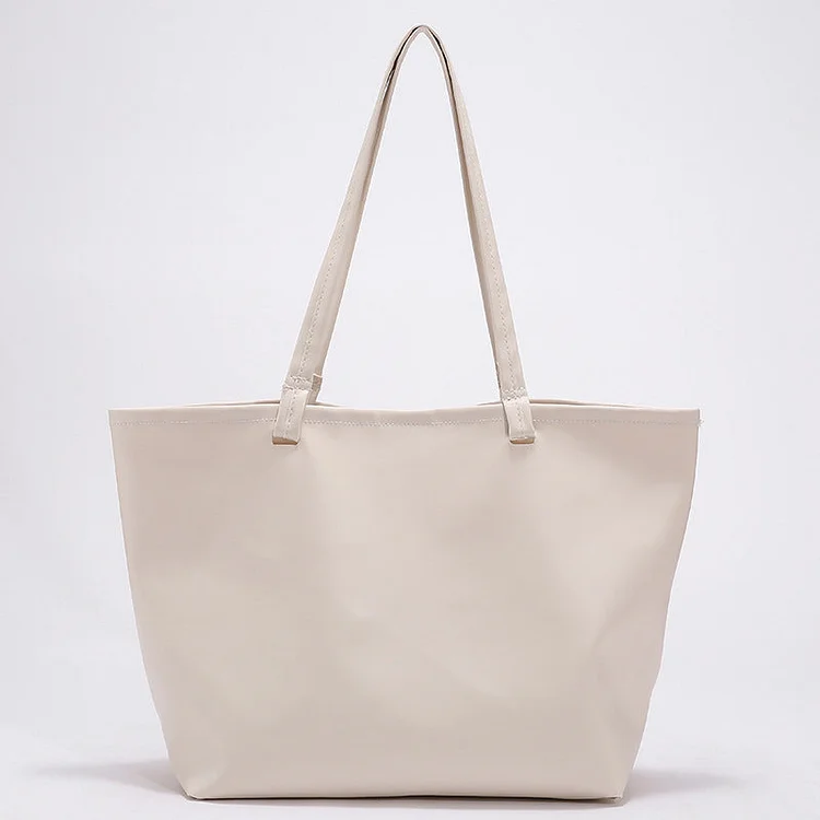 The Teacher Tote Women's Autumn Simplicity Large Capacity Women's Bag Tote Bag Women's Retro Cowhide Portable Shoulder Bag