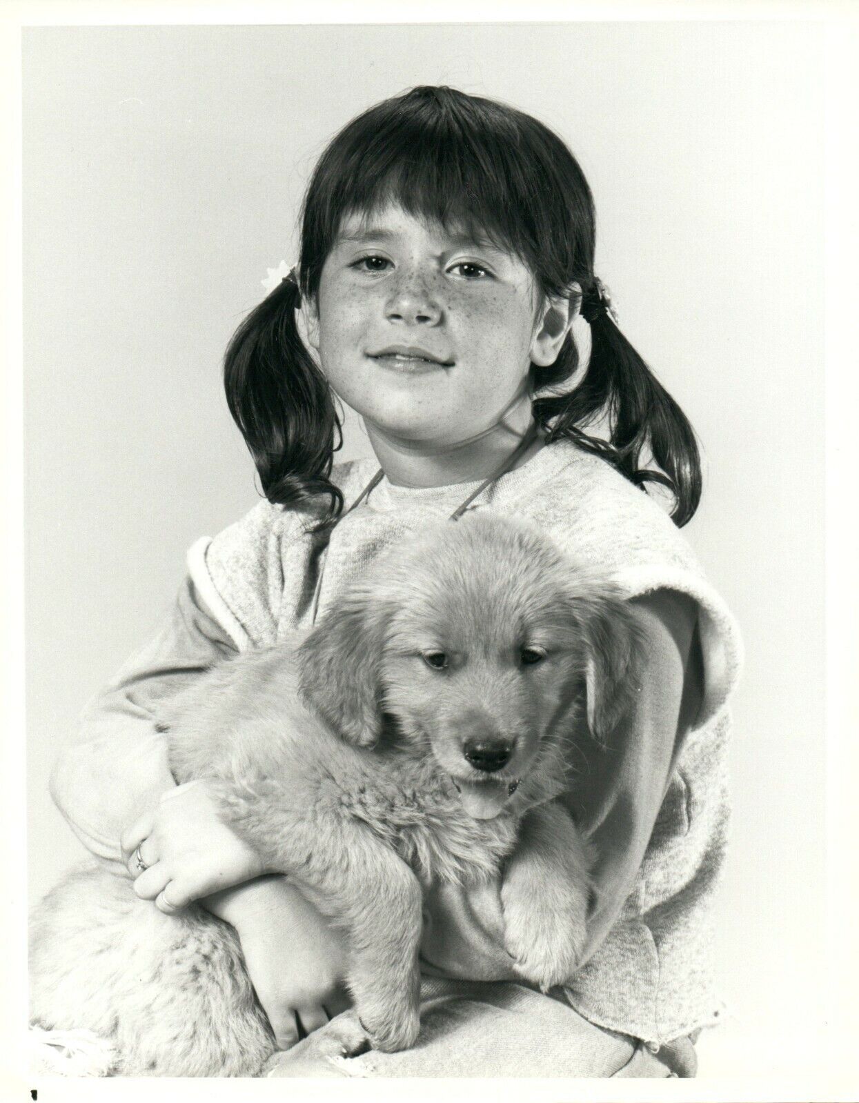 SOLEIL MOON FRYE Actress 7x9 Promo Press NBC Photo Poster painting 1984 TV Series PUNKY BREWSTER