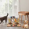 Bol en bois pour chien - 5d bricolage d&eacute;coration artisanale