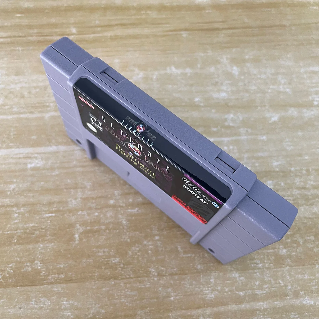 Ultimate Mortal Kombat 3 SNES For Super Nintendo Entertainment System - 16 Bit US Version Game Cartridge