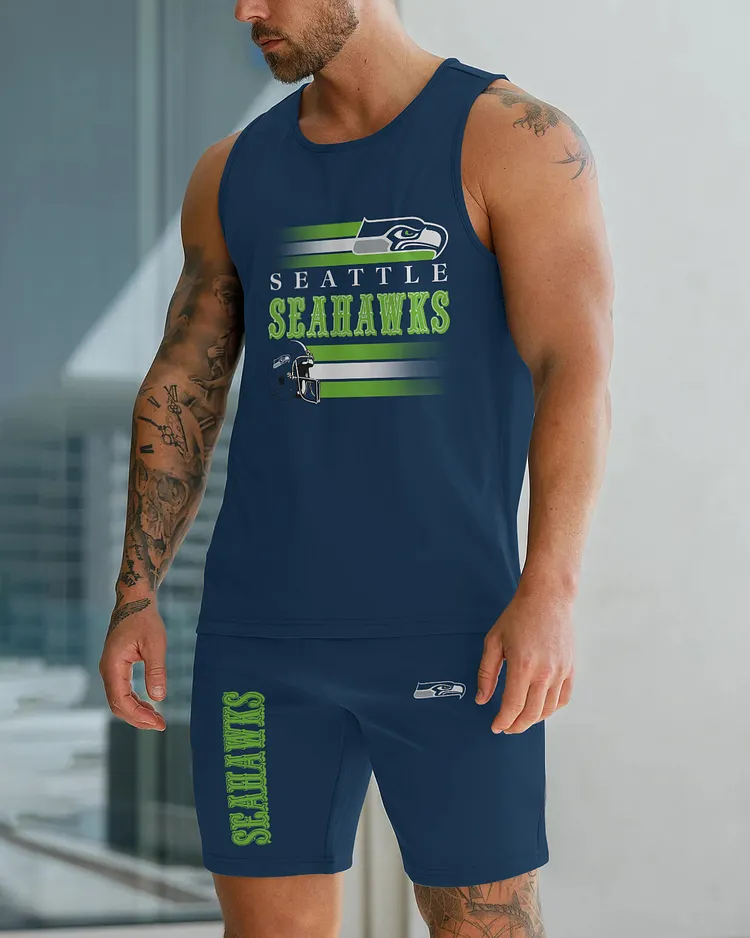 Seattle Seahawks Limited Men's Tank Top And Shorts Set