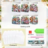(US Only)6PCS DIY Xmas Diamond Art Greeting Cards Congratulations Cards & Gifts (Squirrel