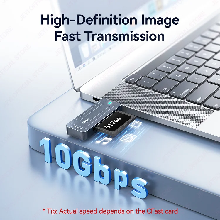 JEYI Magnetic CFast 2.0 Card Reader - Thumbnail 4