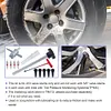 Quick Change Tire Valve Core Tool Kit for Replacing Leaky Valves in Cars Trucks
