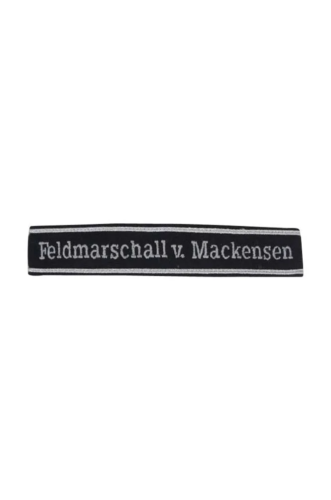   Wehrmacht Feldmarschall Von Mackensen Cuff Title German-Uniform