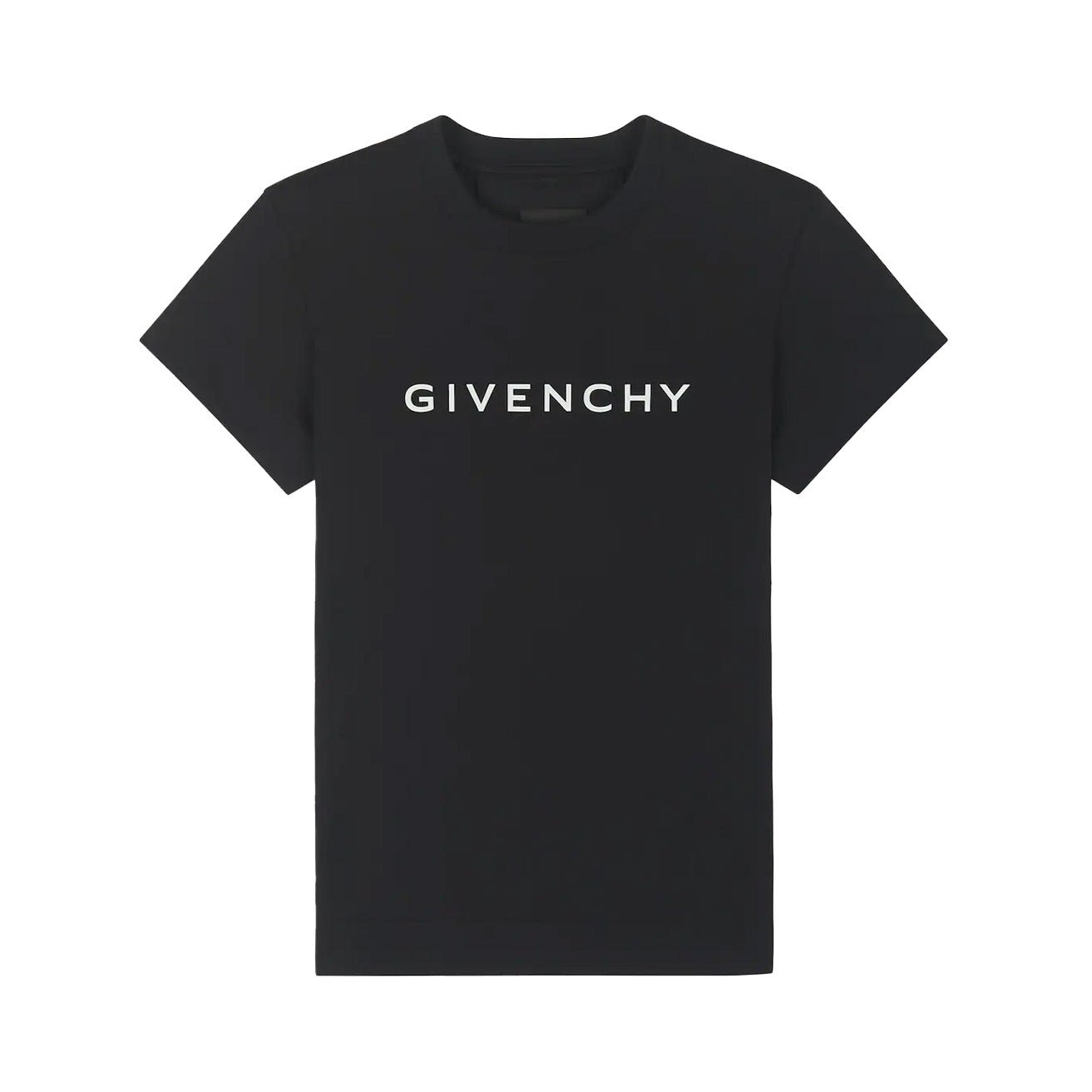 Givenchy Slim Fit Logo T-Shirt in Black