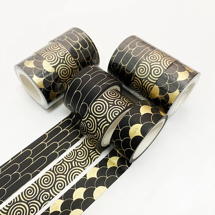 JOURNALSAY 3pcs/set cute bronzing kawaii washi tape