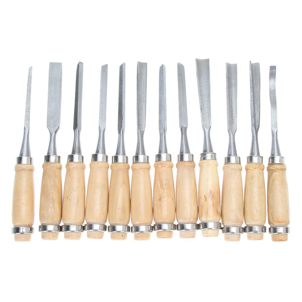 

12Pcs Wood Carving Hand Chisel Tool Set Woodworking Professional Gouges, 501 Original