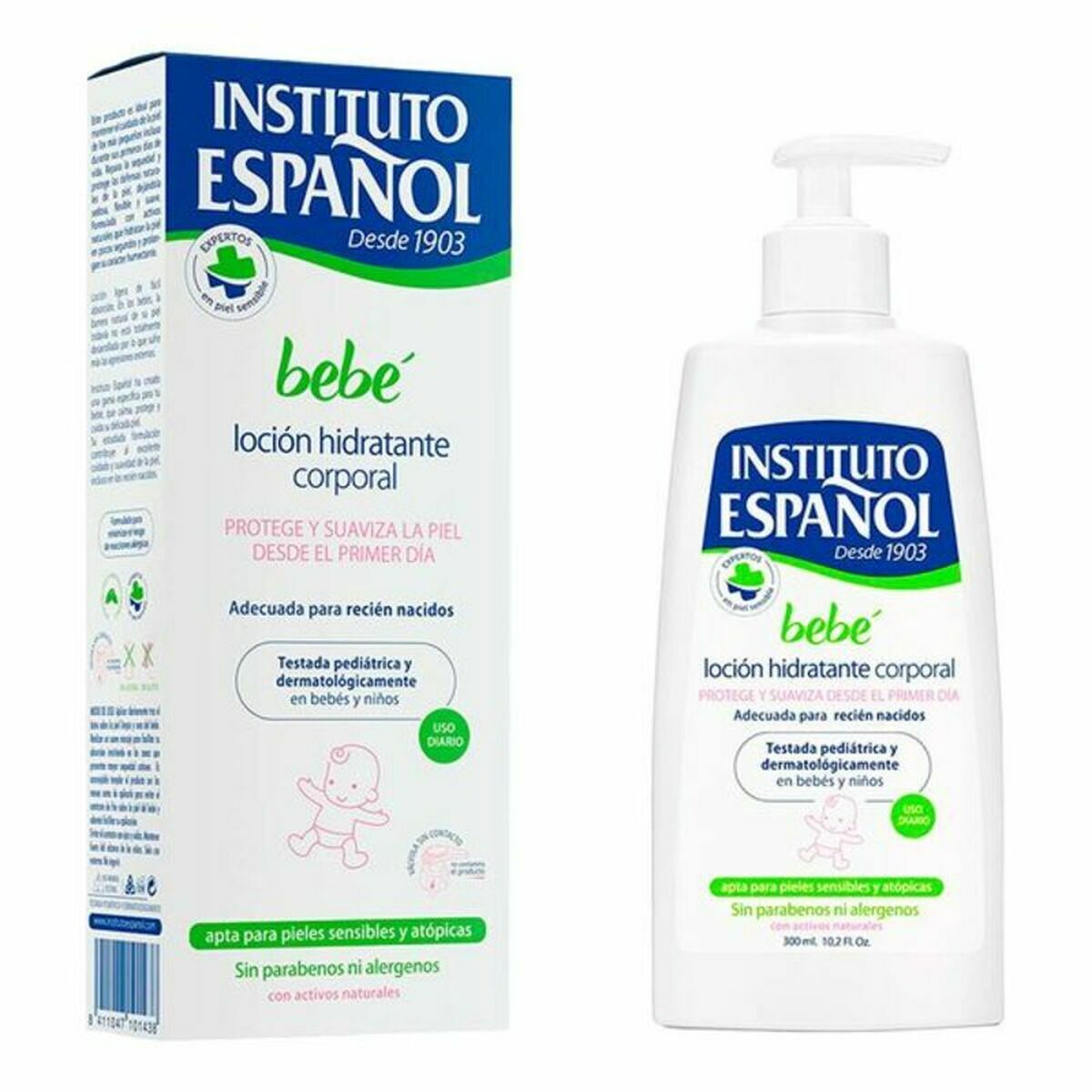 Hydrating Baby Lotion Instituto Espa&ntilde;ol Bebe (300 ml) 300 ml