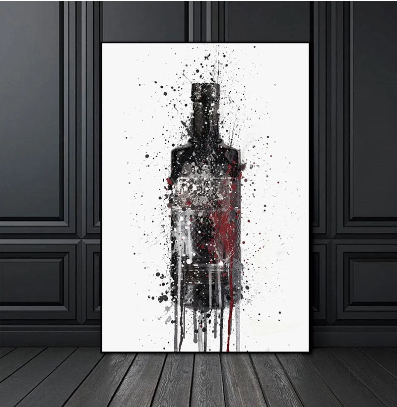 Canvas HD Prints Pictures Fashion Perfume Bottle Modular Nordic Wall Art Paintings Home Decor Posters For Living Room Framework