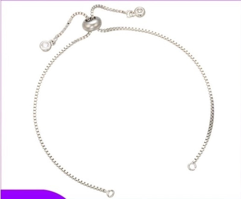 Fashion Solid Color Copper Plating Inlay Zircon Jewelry Accessories