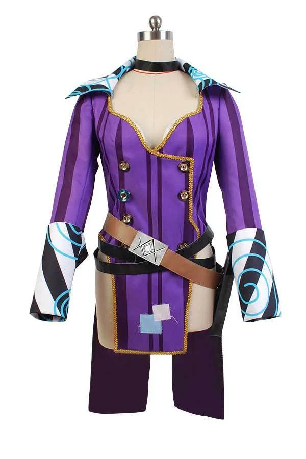 Borderlands 2 Mad Moxxi Purple Uniform Cosplay Costume