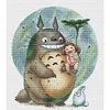 My Neighbor Totoro - 9CT/11CT/14CT/16CT/18CT Stamped Cross Stitch (Multi-Size)