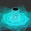 Crystal Diamond Desk Lamp RGB Touch Dimmable Night Light