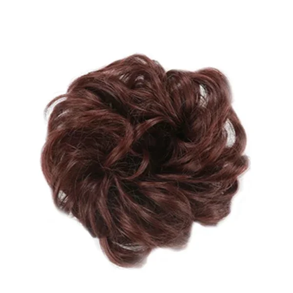 last day promotion 50 off messy out of bed rose bun scrunchie 1